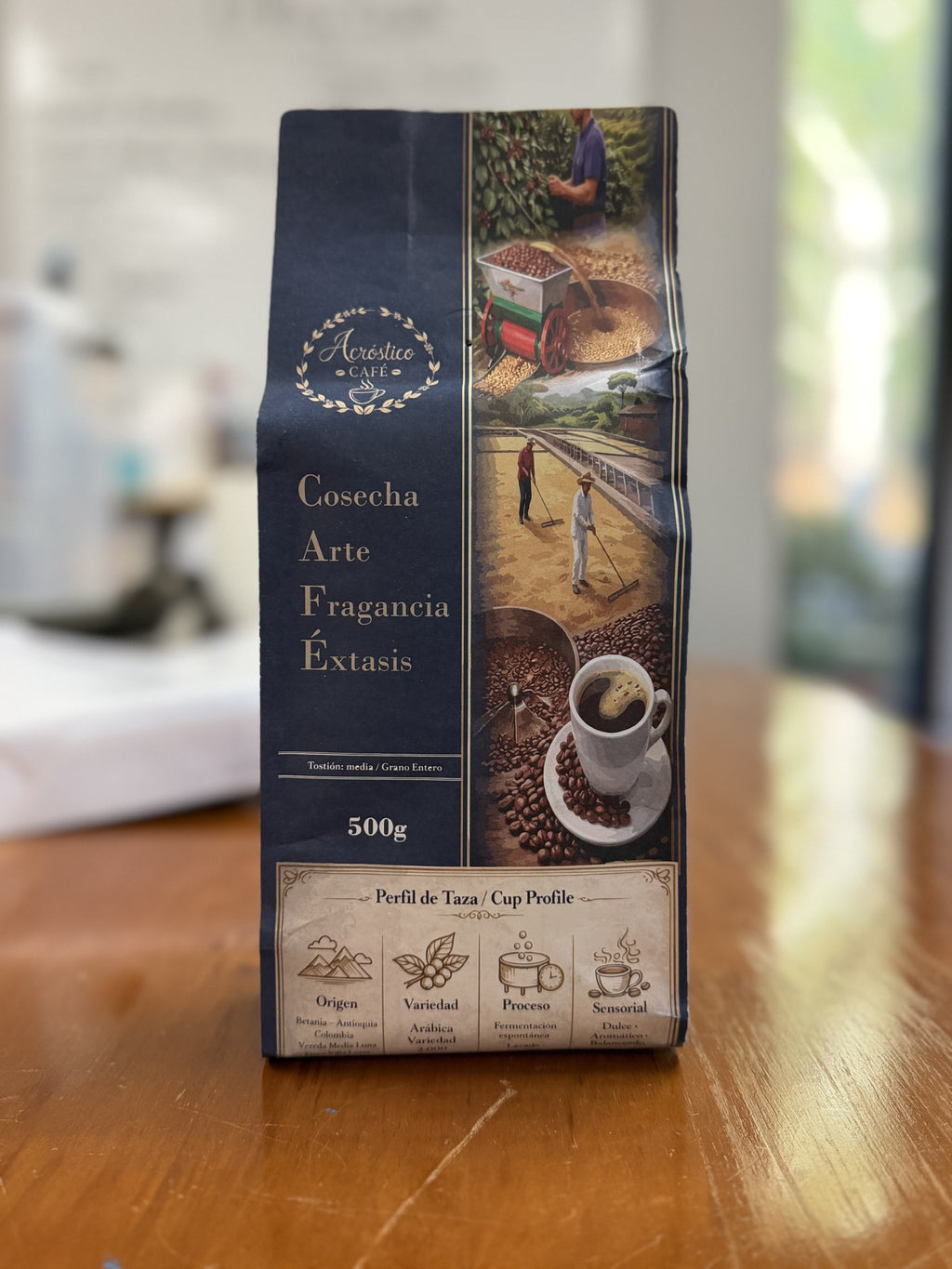 Single Source Woman Grown Whole Bean Blonde Roast