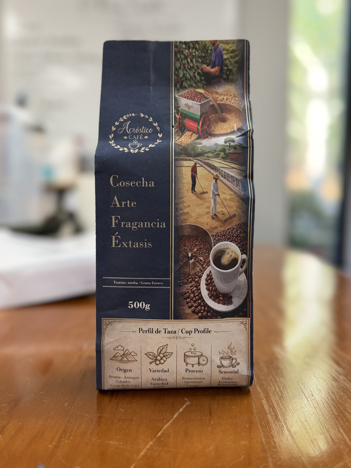 Single Source Woman Grown Whole Bean Blonde Roast